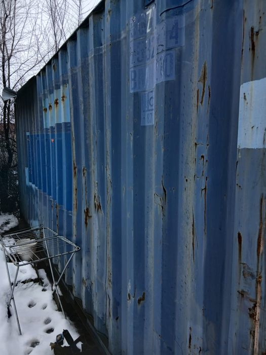 Контейнер вагон 20