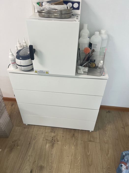 Комод белый/ б/у