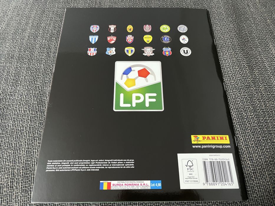Panini Liga 1 14 15 - Album plus set complet plus plic
