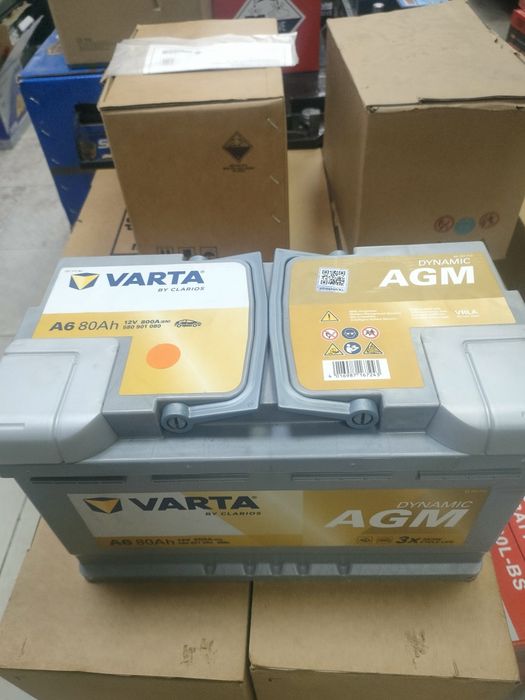 Аккумулятор Varma AGM 12 v80An 800 EN
