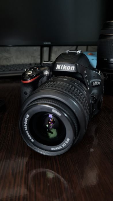 Nikon D5100 + объективы 18-55 мм и 55-300 мм | Готовый комплект

Прода