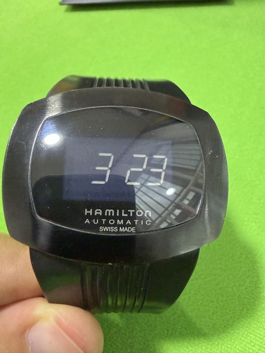 часы  Hamilton Мужские часы Hamilton Pulsomatic Black