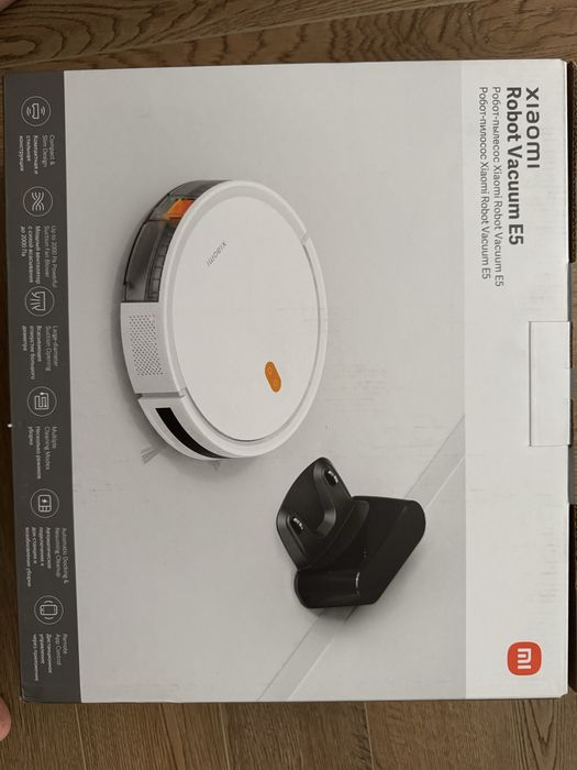 Новый робот пылесос Xiaomi Robot Vacuum E5