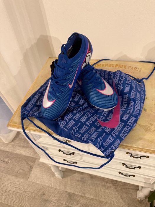 ghete nike mercurial albastre elite