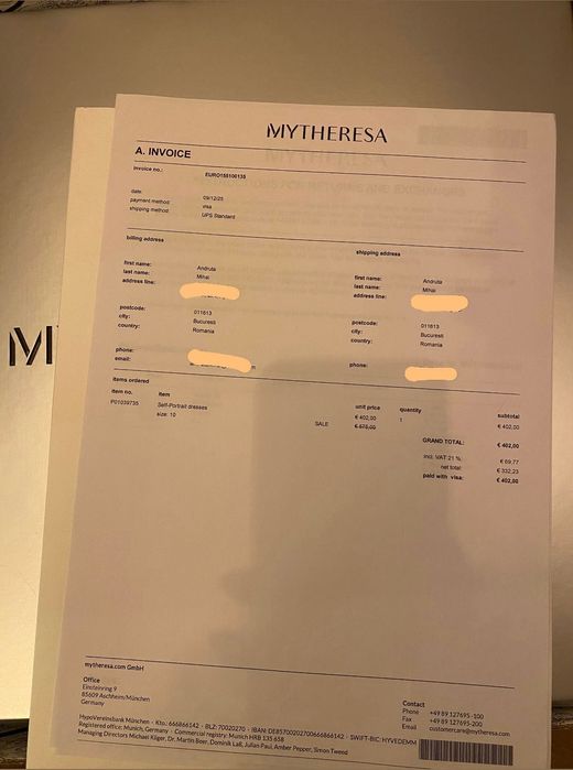 Rochie midi mireasă / cununie civilă - noua