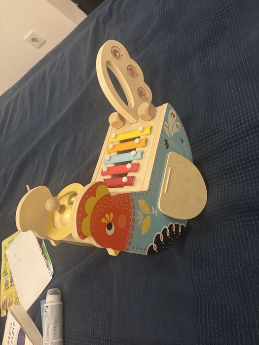 Музикално пиле с различни инструменти