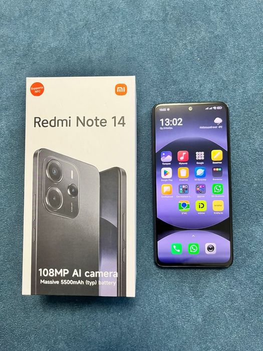 Xiaomi redmi note 14 8\128