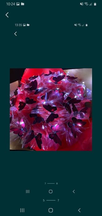 Букеты из бабочек