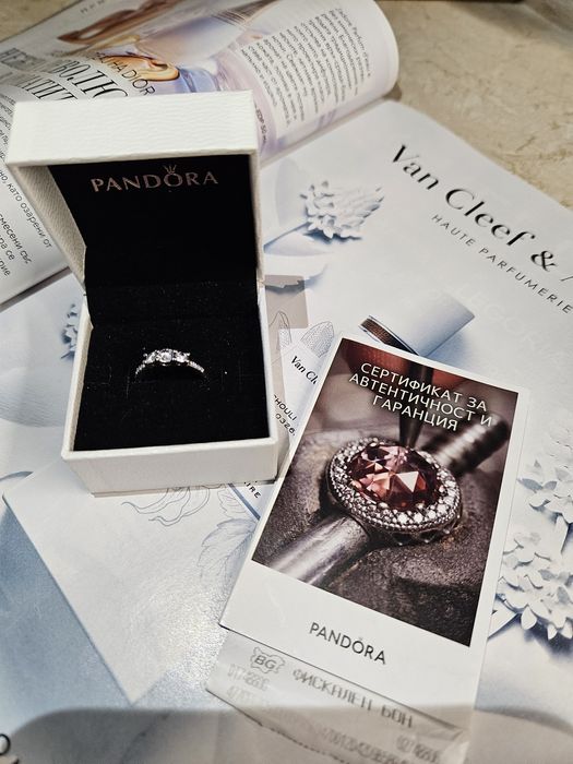 Пръстен Pandora, 50, блясък на принцеса