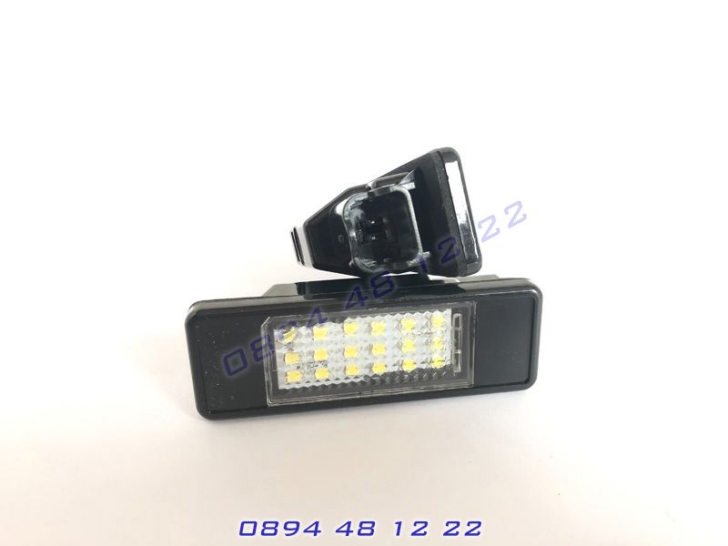 LED Плафони PEUGEOT 207 307 и 308 407 за CITROEN C3 C4 Заден Номер ЛЕД
