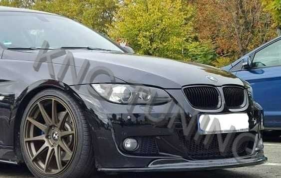 Преден лип спойлер за бмв е92 е93 м тех гтс / Bmw e92 e93 lip spoiler m tech gts / добавка за предна броня / нож