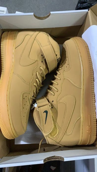 ТОП ОФЕРТА! Nike Air Force 1 High Черни и Кафяви