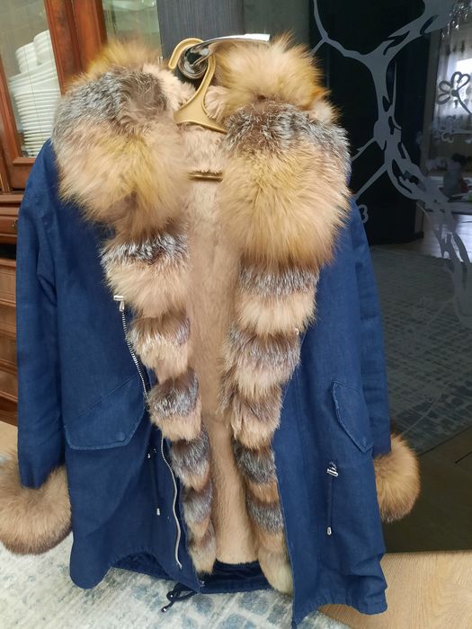 Продам джинсовый парка