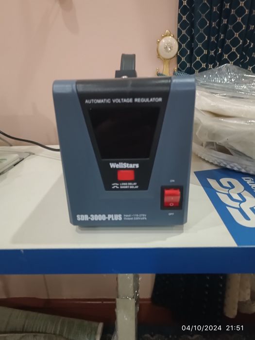 Stabilzatir sotiladi hali yangi 3000watlik