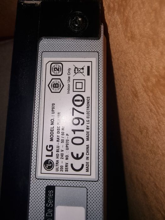 Dvd Blu-ray 3 D ultra 4 K LG in stare  de functionare