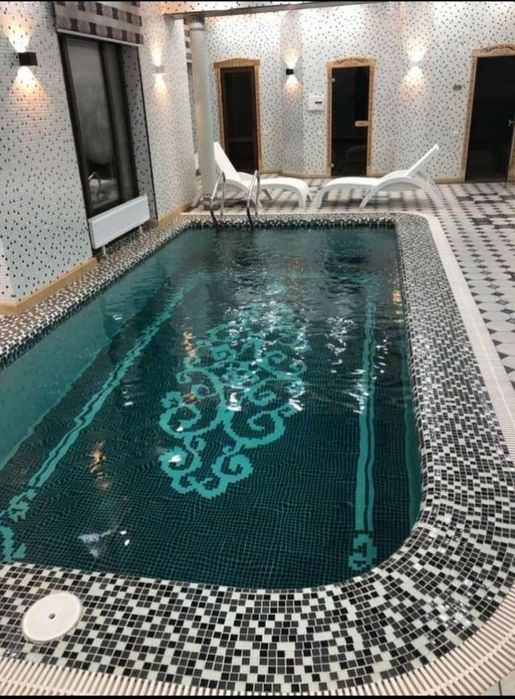 Бассейны водопады фонтаны барбекю хамам пруды беседки