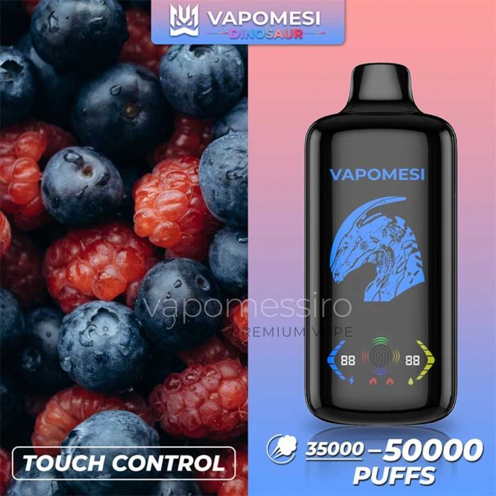 Vape Vapomessi Dinosaur 50.000 puffuri Touch-Screen!