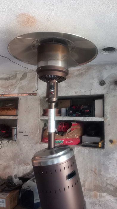 Голяма газова печка,почти неползвана!