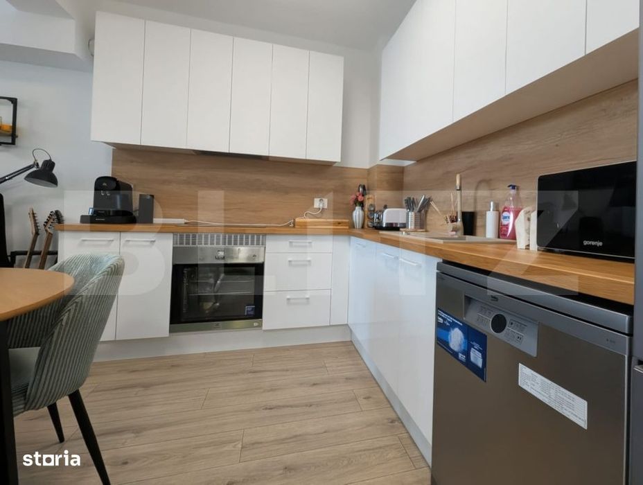 Apartament modern 2 camere + balcon – zona Prima Arena