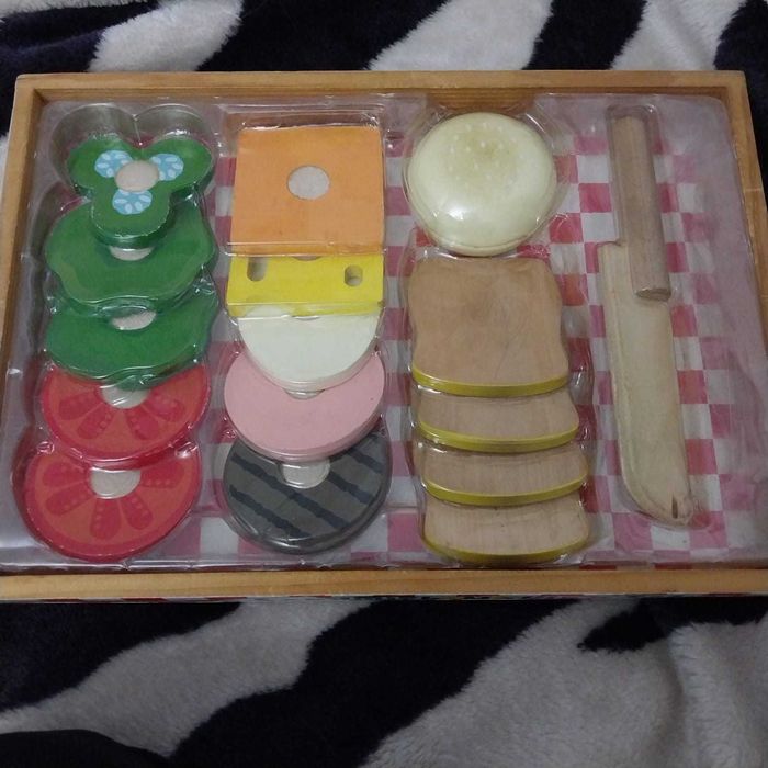 Деревянный набор "Делаем сэндвич"