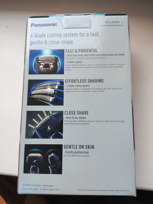 Электробритва Panasonic ES-LA 63, сделана в Японии