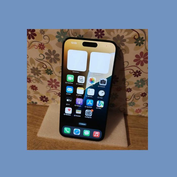 Telefon Apple iPhone 15 PRO MAX 256GB Blue Titanium - ca nou