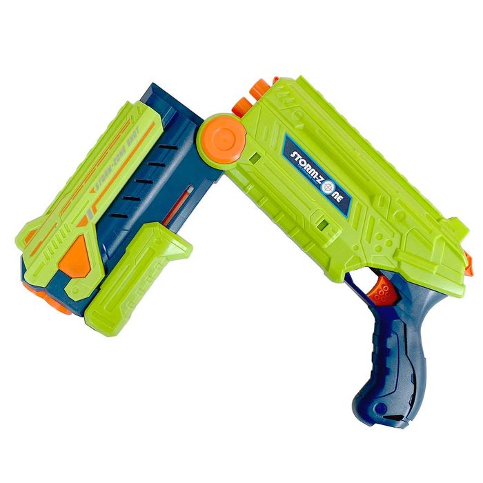 Пистолет Бластер оръжие с мишени и меки патрони, пушка Нърф