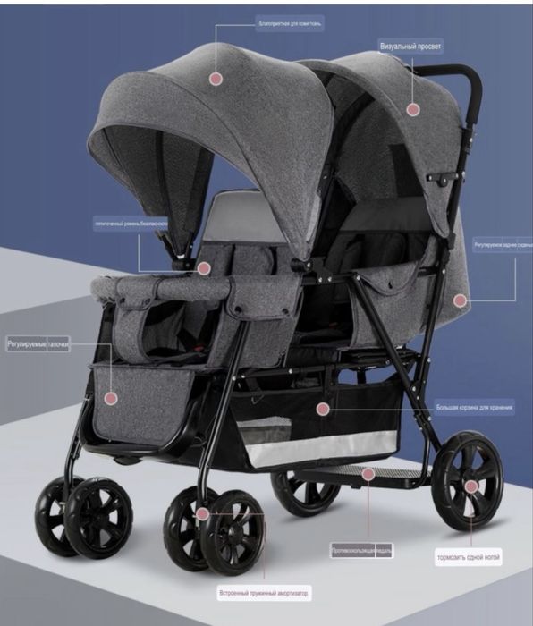 Продам коляску 2 в 1 универсальная