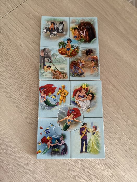 Пазлы 12 сказок плотные