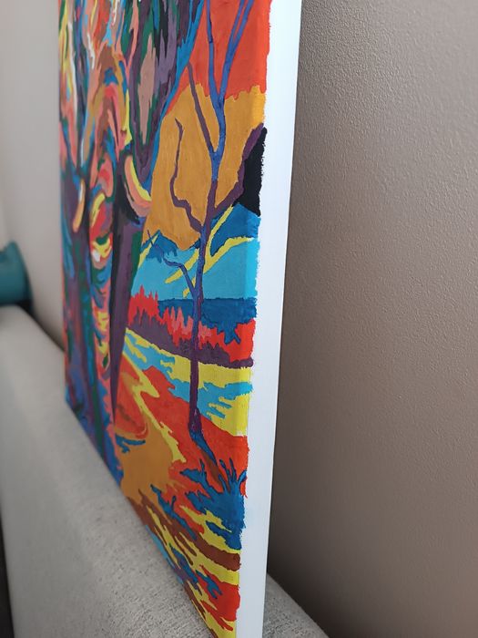 Картина рисувана по номера