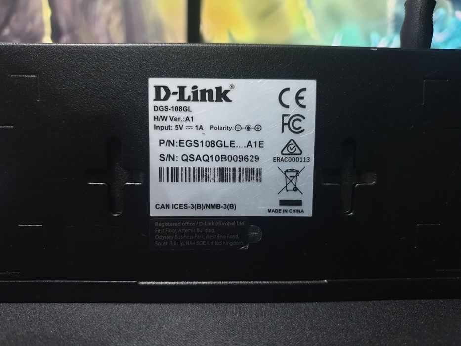 Switch 8 porturi Gigabit D-Link DGS-108GL