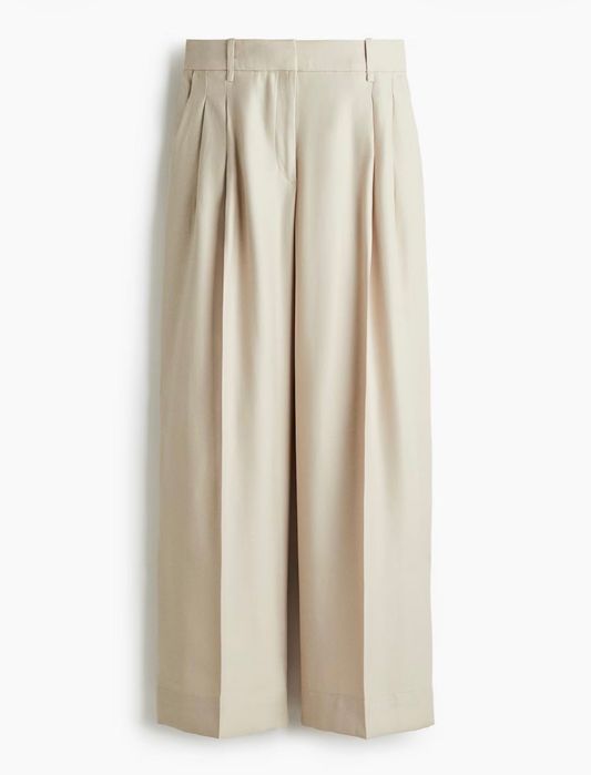 Широк елегантен панталон H&M