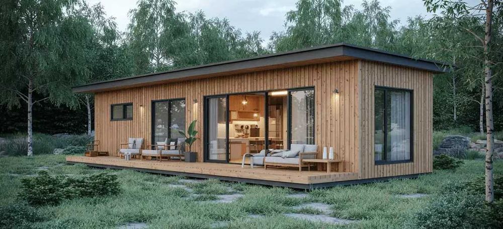 Контейнер 40 футов для жилья