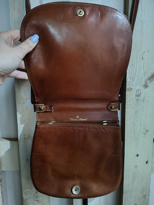 Geantă Aigner originală din piele naturală