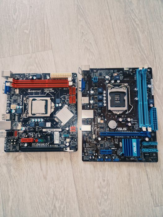 Материнские платы Asus P8H61-M LX3 и Asrock  (не исправна)
