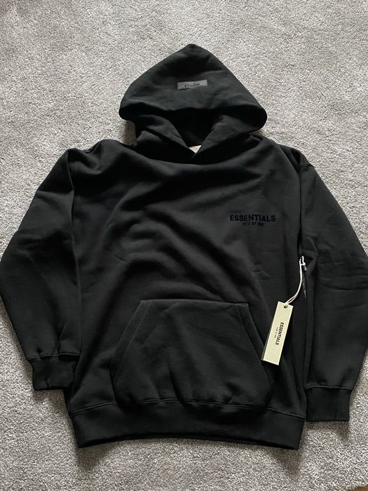 Hanorac Essentials Fear of God (FOG) negru