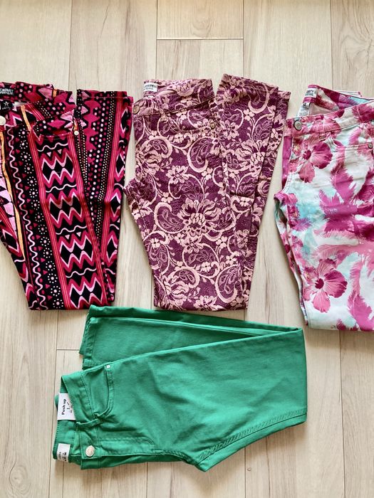 Pantaloni cu print fete