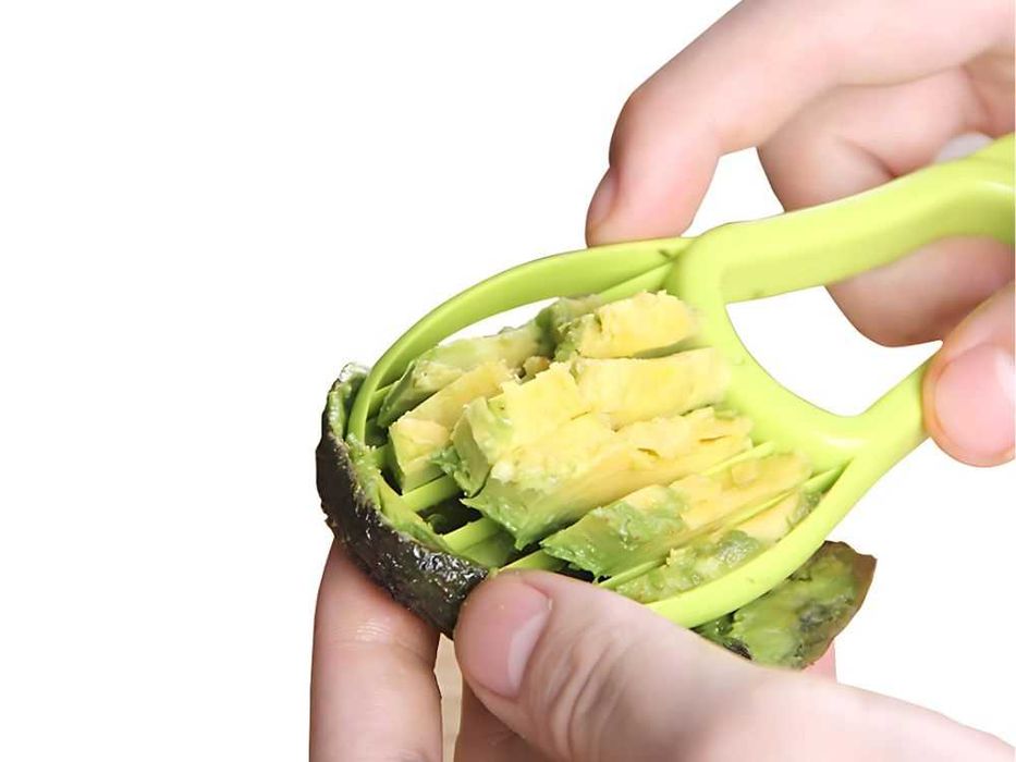Cutit multifunctional avocado 3-in-1 taiere curatare scoaterea sambure