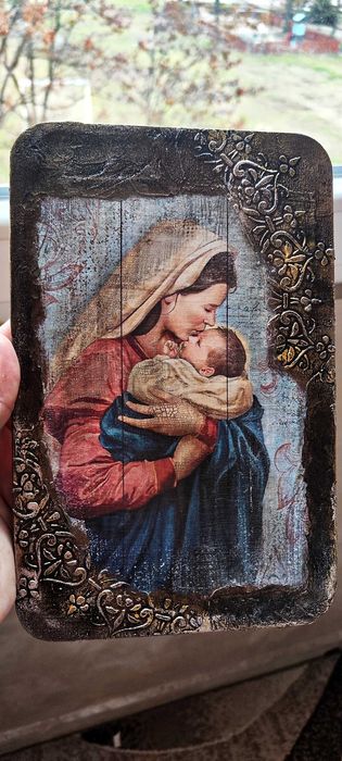 Нови икони  декупаж и дорисуване