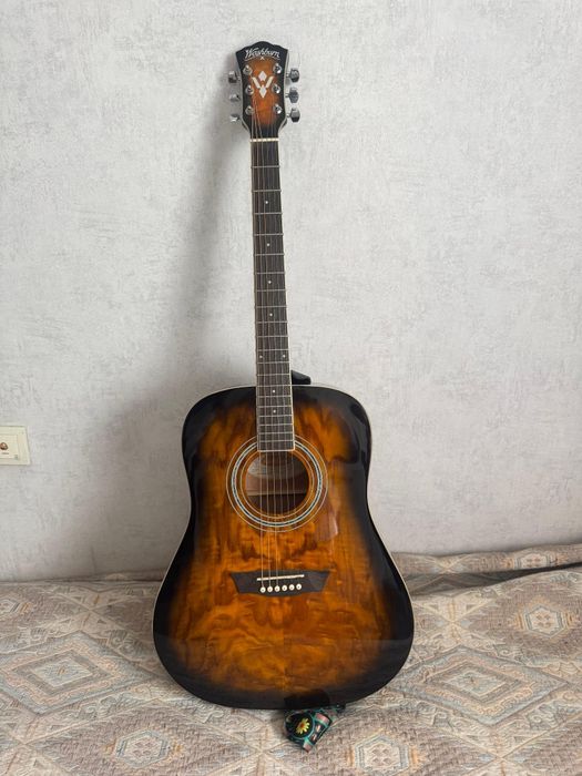 Гитара акустическая Washburn желтый