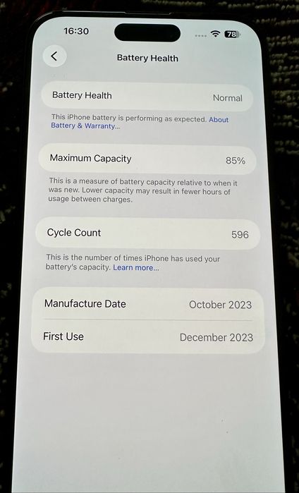 iPhone 15 Pro Max 256gb