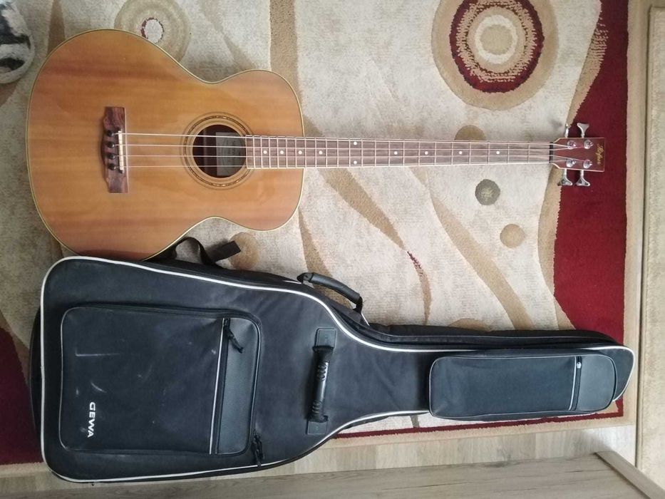 Bass electro acustic Hofner + Husa