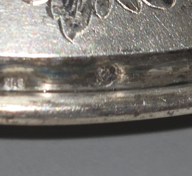 Fructiera superba argint marcaj diana austro-ungaria