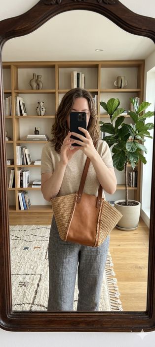 Сумка вязанная ручная работа