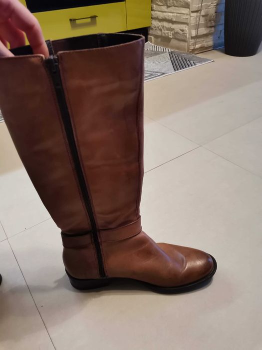 Cizme dama Flavia Passini maro/caramel