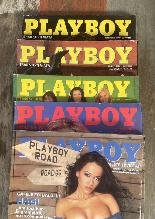 Colectie reviste Playboy - 12 lei buc.