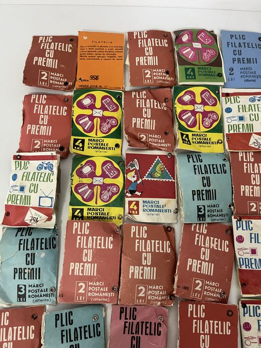 Colectie plicuri filatelice cu timbre anii 80 !!
