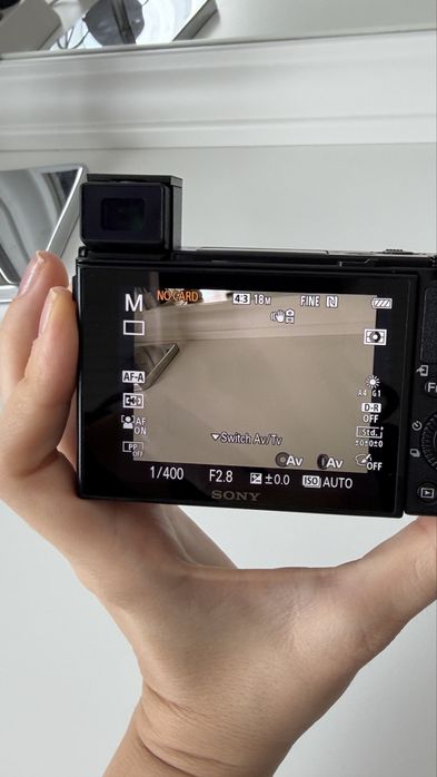 Sony RX100 VI - алтернатива на Canon G7X