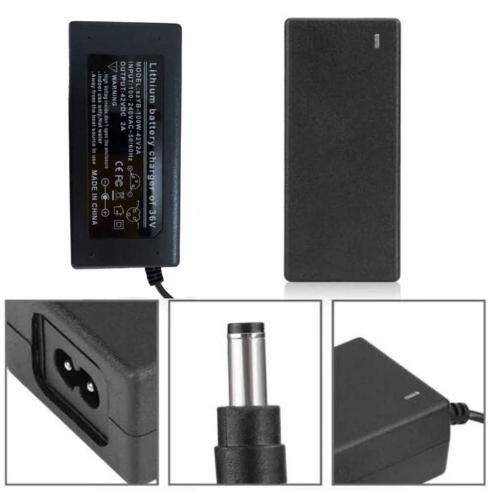 Charger Incarcator 42V 2A, eByke Trotineta Electrica, Li-Ion