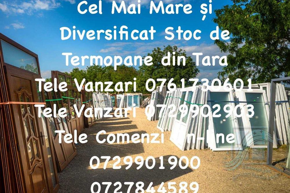 usi pvc termopan albe noi de la 900 lei